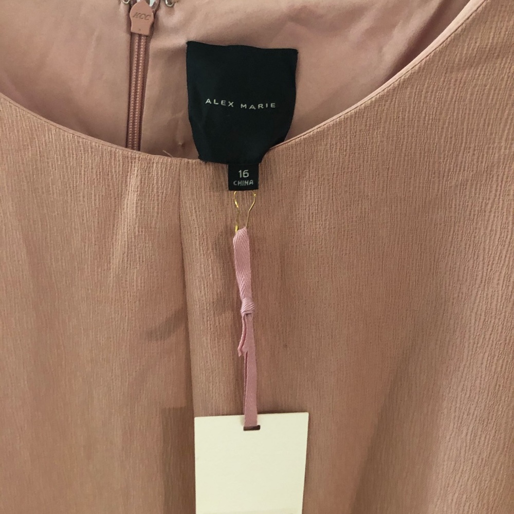 Peach dress